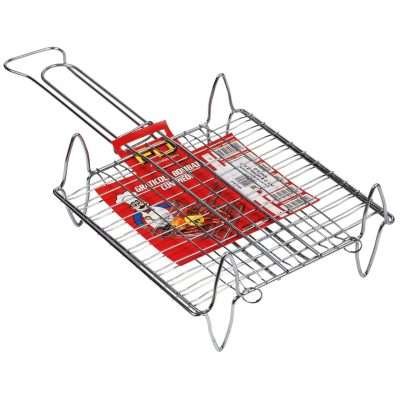 GRATICOLA DOPPIA BOMBATA CON PIEDI 27X27 CM