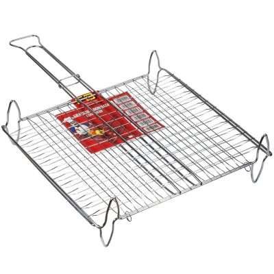 GRATICOLA DOPPIA BOMBATA CON PIEDI 40X30 CM