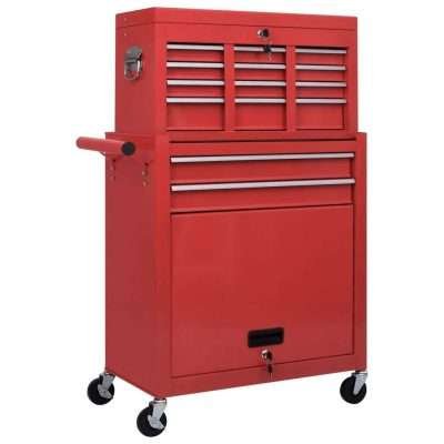 Carrello Portautensili  con Attrezzi 7 Strati