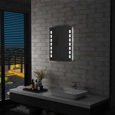 Specchio LED da Parete per Bagno 50x60 cm