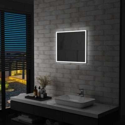 Specchio LED da Parete per Bagno 60x50 cm
