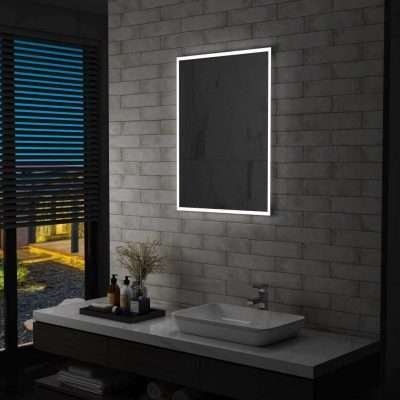 Specchio LED da Parete per Bagno 60x80 cm