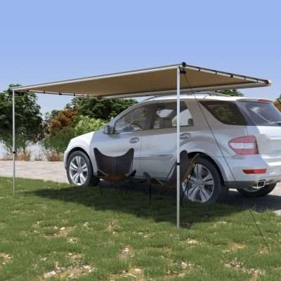 Tenda da Sole per Camper e Caravan 4x2x2,15 m Beige