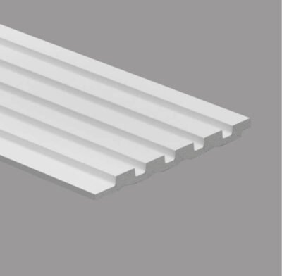 JC1066 Listellato in polimeri 160x12x2800 mm BIANCO