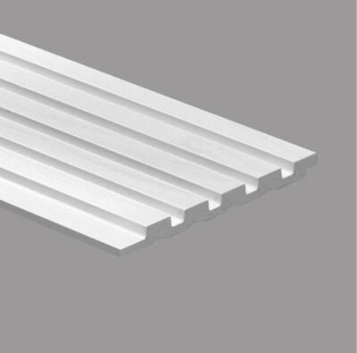 JC1066-W1T Listellato in polimeri 160x12x2800 mm BIANCO VENATO