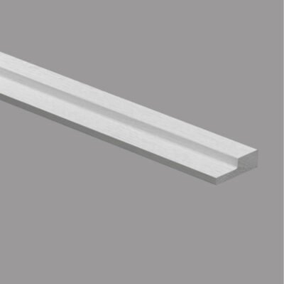JC1068 Profilo di chiusura in polimeri 40x12x2800 mm BIANCO VENATO