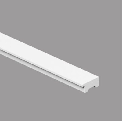 JX218 Profilo in polimeri 39x17x2800 mm BIANCO