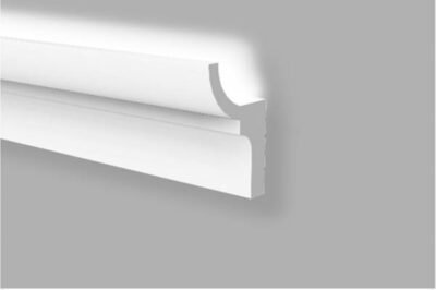 JX240 Cornice in polimero alloggio LED 50x27x2000 mm