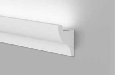 JX138 Cornice in polimero alloggio LED 50x32x2000 mm