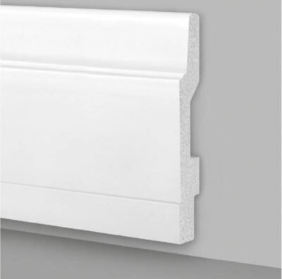 C406 Battiscopa in polimero 130x15x2000 mm