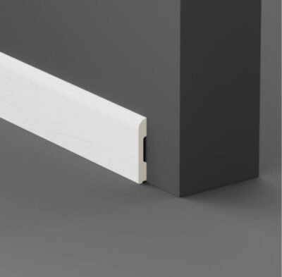 JC751 Battiscopa in polimero 68x10x2000 mm Bianco Venato