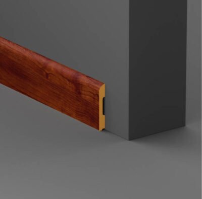JC751 Battiscopa in polimero 68x10x2000 mm Mogano