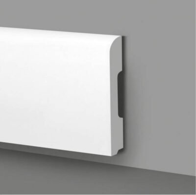 JC751 Battiscopa in polimero 68x10x2000 mm Bianco