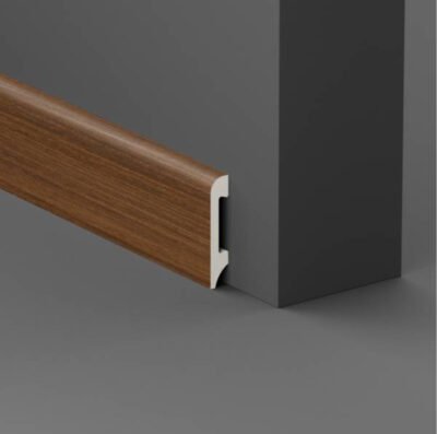 JC818 Battiscopa in polimero 75x14x2000 mm Noce