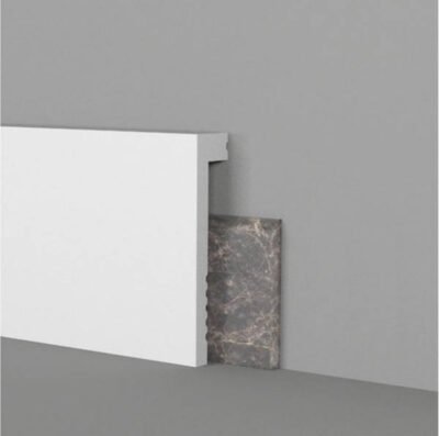 JC160 CopriBattiscopa in polimero 100x22x2000 mm