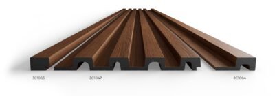 JC1047-21934 Listellato in polimeri 120x21x2800 mm NOCE - immagine 2