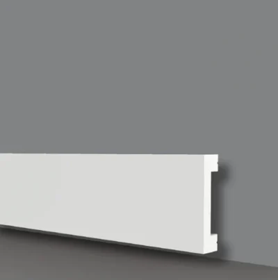 JX139 Battiscopa in polimero 40x10x2000 mm