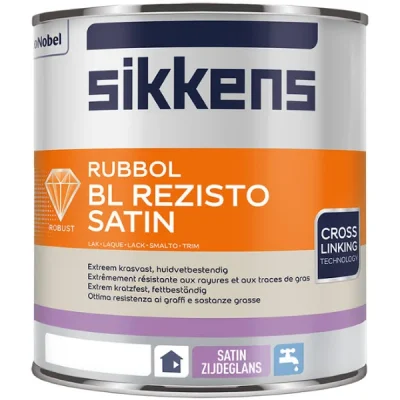RUBBOL BL REZISTO SATIN SMALTO AD ACQUA AD ELEVATE PRESTAZIONI