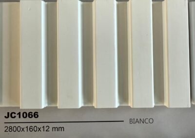 JC1066 Listellato in polimeri 160x12x2800 mm BIANCO - immagine 2
