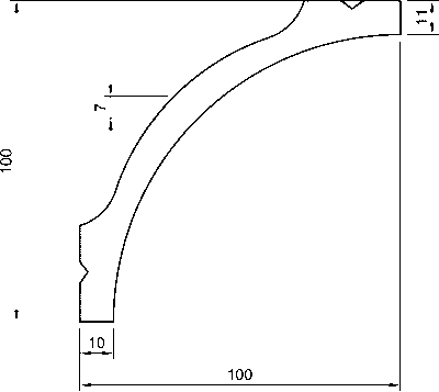 JX120 Guscio soffitto in polimero 100x100x2000 mm - immagine 2