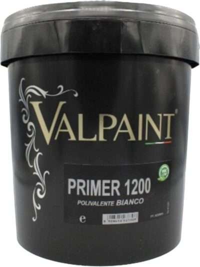 PRIMER 1200 VALPAINT FONDO PER (METEORE 10, KLONDIKE FERRO, ROCOCO', VELIDOR FINE, ARTEC0' 7 METAL)