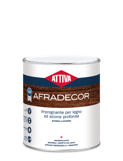 AFRADECOR ATTIVA Impregnante per legno ad azione profonda