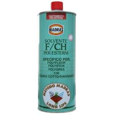 F/CH ESTERNI 1 Litro Solvente specifico per Polyfloor, Polyston, Polygres, 1OR, Solwax Cotto