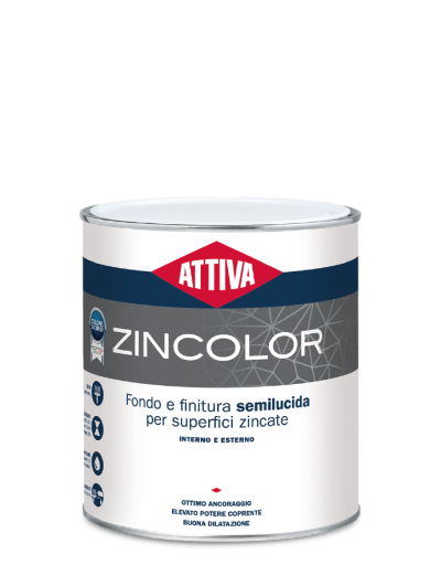 ZINCOLOR aggrappante di fondo per  superfici zincate