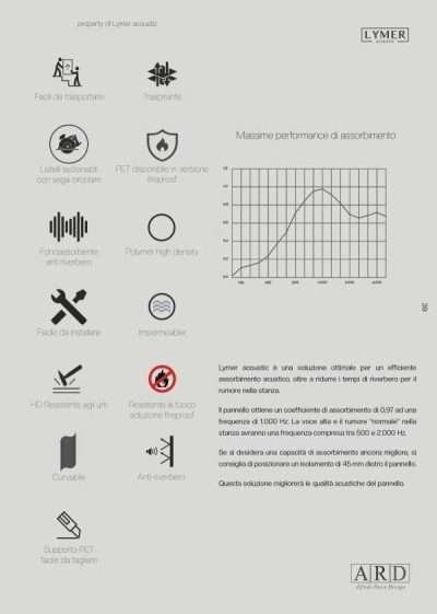 Serie WOOD listello da 4cm Noce su Noce fonoassorbente misura 60x300x2,2 cm - immagine 3