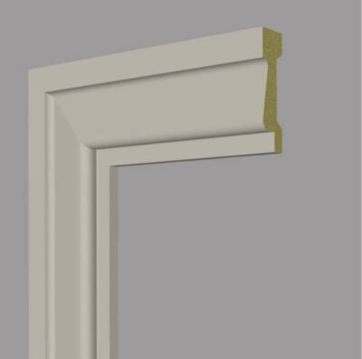 JH09 Cornice in polimero per esterno 100x25x2500 mm decorest