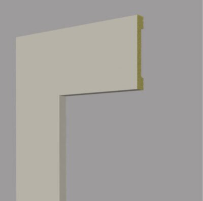 JH16 Cornice in polimero per esterno 120x16x2500 mm decorest