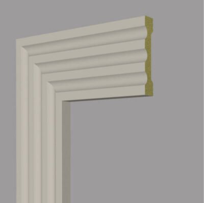 JH18 Cornice in polimero per esterno 120x20x2500 mm decorest
