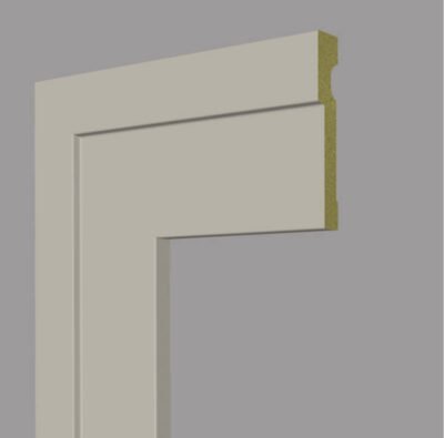JH30 Cornice in polimero per esterno 135x22x2500 mm decorest