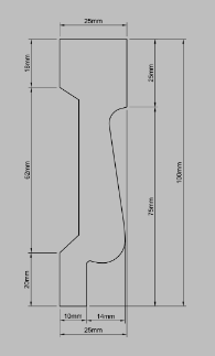 JH09 Cornice in polimero per esterno 100x25x2500 mm decorest - immagine 2