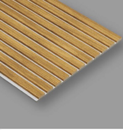 Pannello Fonoassorbente 270 cm x 60 cm ACERO su PET BIANCO