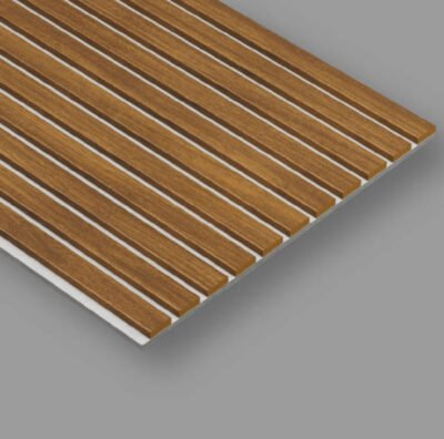 Pannello Fonoassorbente 270 cm x 60 cm ROVERE CALDO su PET BIANCO