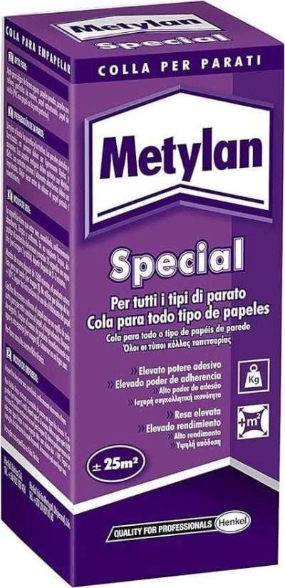 Colla in polvere per parati Metylan special 200g resa per 25mq