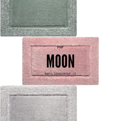 Php MOON seleziona dimensioni e colori tappeti per bagno