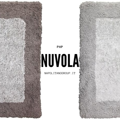 Php NUVOLA seleziona dimensioni e colori tappeti per bagno
