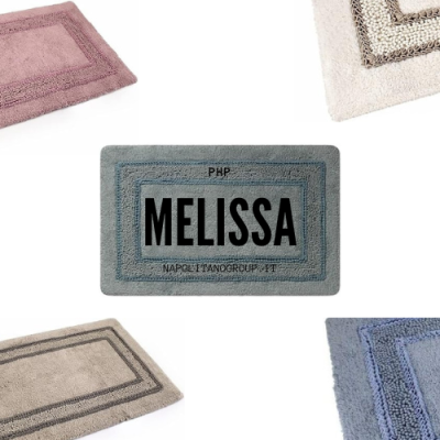 Php MELISSAseleziona dimensioni e colori tappeti per bagno