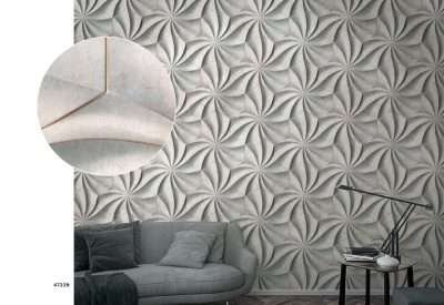 Parato on demand personalizzabile Shades of Slate serie Easy