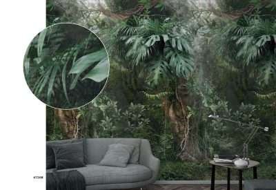 Parato on demand personalizzabile OakTropic Wallpaper serie Easy