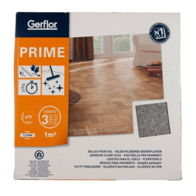 PACCO DI 1 MQ MATTONELLA ADESIVA IN PVC -Granite Grey 30,5X30,5CM SPES. 0,13mm