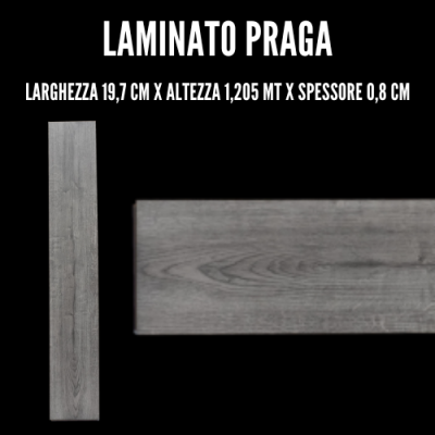 Laminato Praga LARGHEZZA 19,7 CM X ALTEZZA 1,205 MT X SPESSORE 0,8 CM