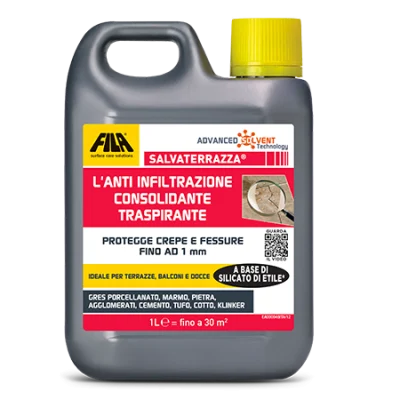 SALVATERRAZZA -  L' ANTI INFILTRAZIONE CONSOLIDANTE TRASPIRANTE