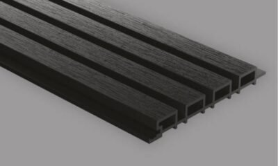 JE23 Listellato in WPC per esterno 219x26x2900 mm BLACK