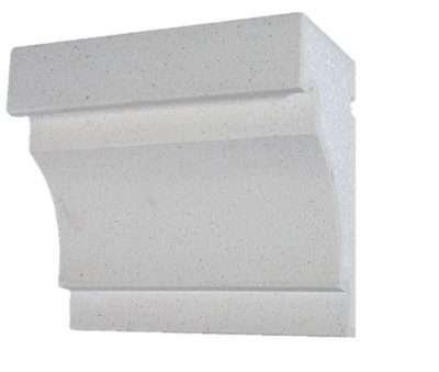 CORNICE EPS per ESTERNO MARCAPIANO mis. 14,5x9x200 cm