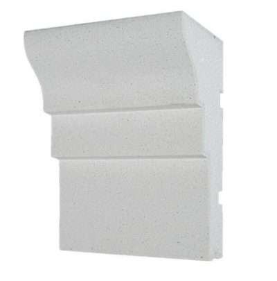 CORNICE EPS per ESTERNO MARCAPIANO mis. 19,5x11x200 cm
