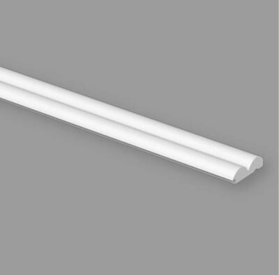 JC1268 Profilo di apertura in polimeri per art. JC1052 37x12x2800 mm linea Lymer Geometric