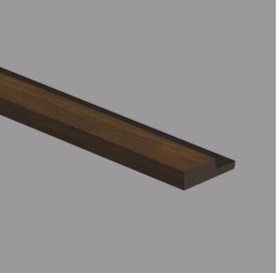 JC1021 Profilo di apertura in polimeri 42x12x2800 mm NOCE